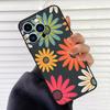 Hippie Daisy Tie-dye Flower Peace Phone Case For iPhone 16 15 11 12 13 14 Pro Max Mini XS Max XR X Plus SE2 Back Cover Coque