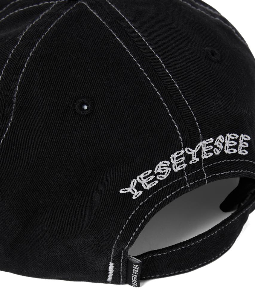 Кепка YESEYESEE с логотипом C Черная
