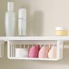 Storage Rack Bathroom Organizer Large Capacity Strong Load-Bearing Easy Assembly Multipurpose Makeup Holder Storage Basket