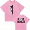 Футболка The Kid Laroi Before I Forget 2026 Новый Альбом Мужская Женская Одежда Харадзюку Высококачественные Топы Чистый Хлопок Футболки Винтажные