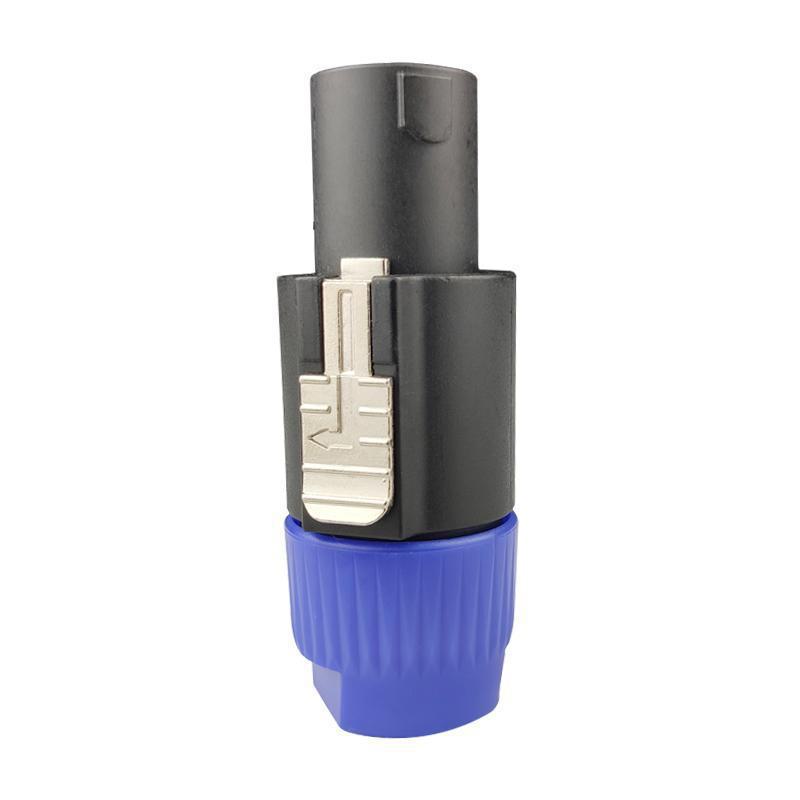 NL4FC Speaker Connector: 4-Core Professional Audio Cable for Power Amplifiers, Ohm Welding-Free