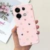 Чехол-сердечко для телефона Xiaomi Poco X6 Pro 5G Чехол PocoX6 5G Мягкий жидкий силикон Capa Для Xiaomi Redmi Note 13 Pro 5G