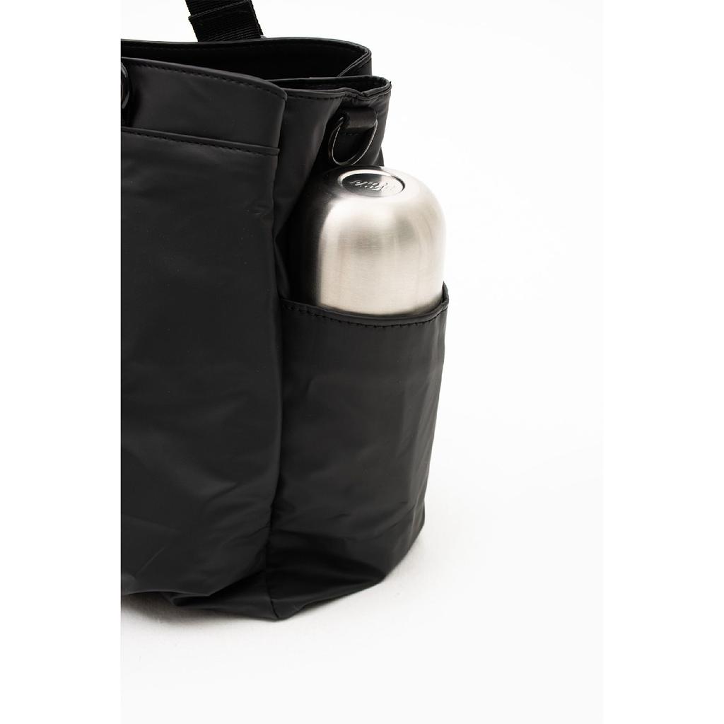 Women's Black Water Resistant 5 Compartment Adjustable Cross Strap Hand And Shoulder Bag