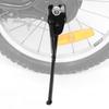 Cyfie Bicycle Side Stand Bicycle Stand Kickstand Folding Bicycle Stand Lightweight General Purpose Stainless Steel One Leg Black Compatible with