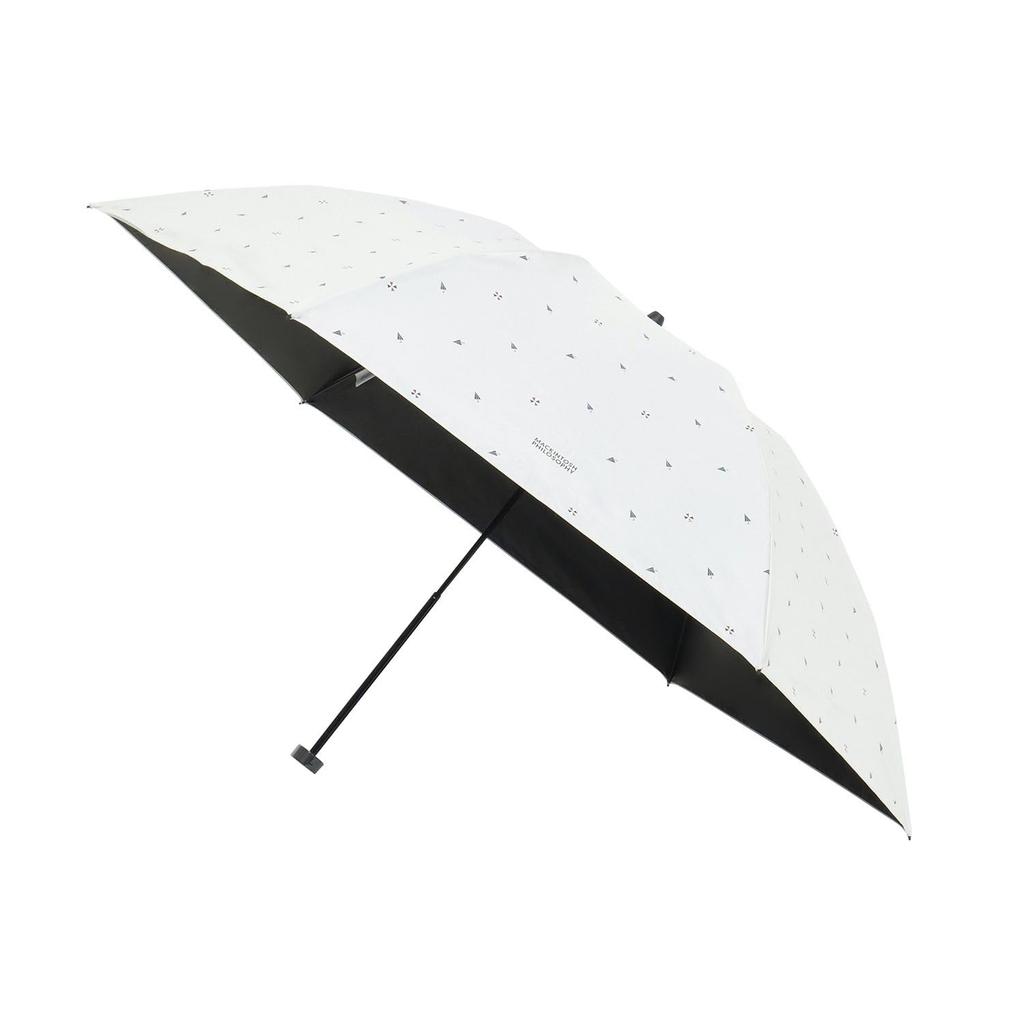 Moonbat Folding Sun and Light Heat [Mackintosh Philosophy] Parasol, Umbrella, Rain, Lightweight, 100% Blocking, Shielding, 22-431-12154-22, Off-White