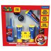 Lexibook - Kit d'aventurier Super Mario - Talkie-Walkies, jumelles, lampe torche et boussole