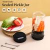 Wet & Dry Sealed Reusable Pickle Jar