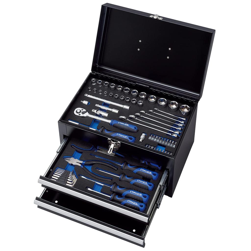 Maintenance Tool 70 Tools Tool Black EVA Matte Tray Compatible with Various For E-Value EST-2270BK Set, + Chest, Specification, Maintenance,