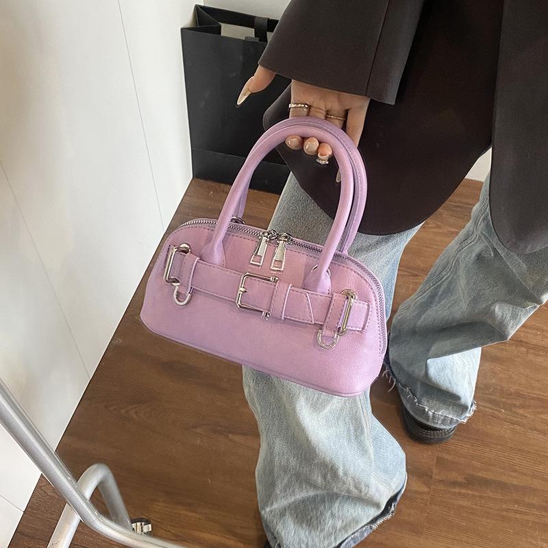 Летняя популярная маленькая сумка женская 2025 новая высококлассная универсальная сумка-мессенджер модная портативная сумка-ракушка