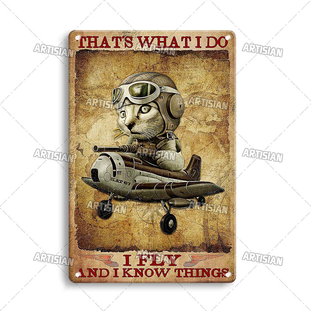 Артизан черный кот ретро металлический постер забавный питомец винтажный декоративный жестяной знак гараж бар паб клуб кухня дом человек пещера настенный декор