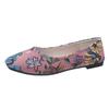 Fashion Ballet Flats Female Fashion Print Shallow Women's Flat Shoes Casual Slip on Comforts Women's Shoes 2025 Spring Zapatos De Mujer
