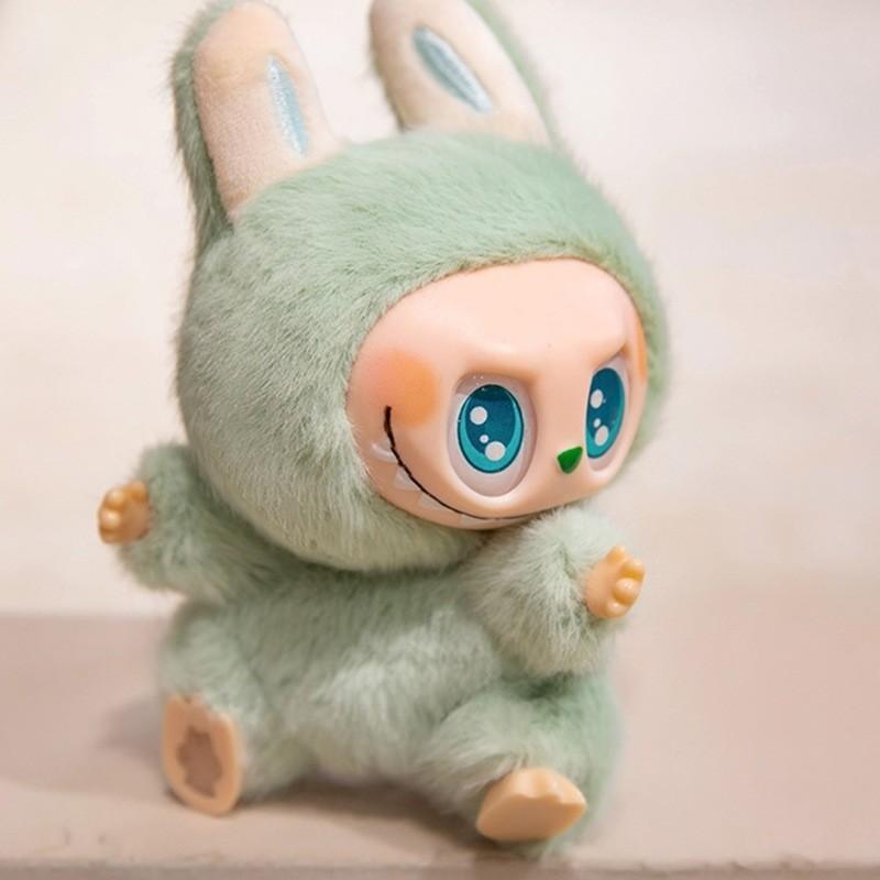 Shy Cute Happy Expression Cartoon Rabbit Plush Toy Doll For Collectors