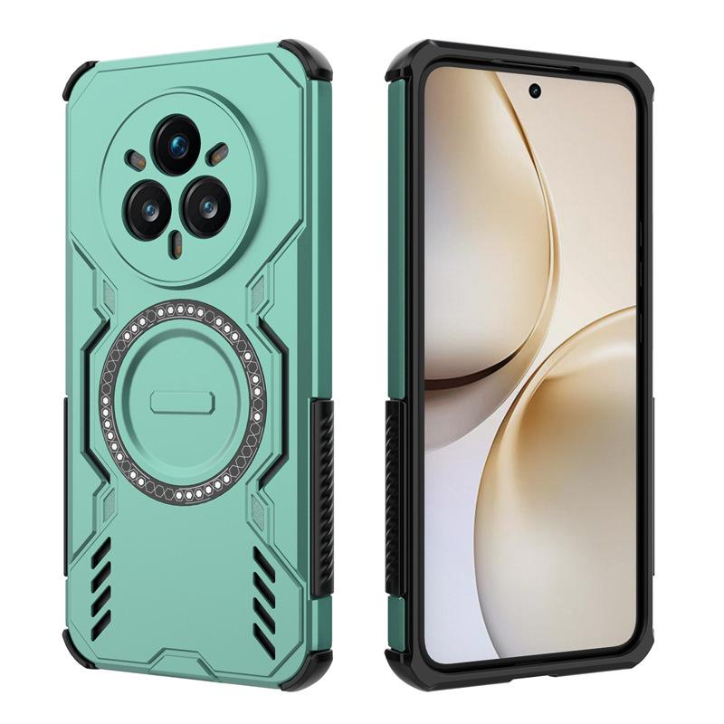 Применимо к OPPO Realme16Pro чехол для мобильного телефона с магнитной застежкой-бабочкой RealmeNEO7X теплоотводящий и противоударный защитный чехол