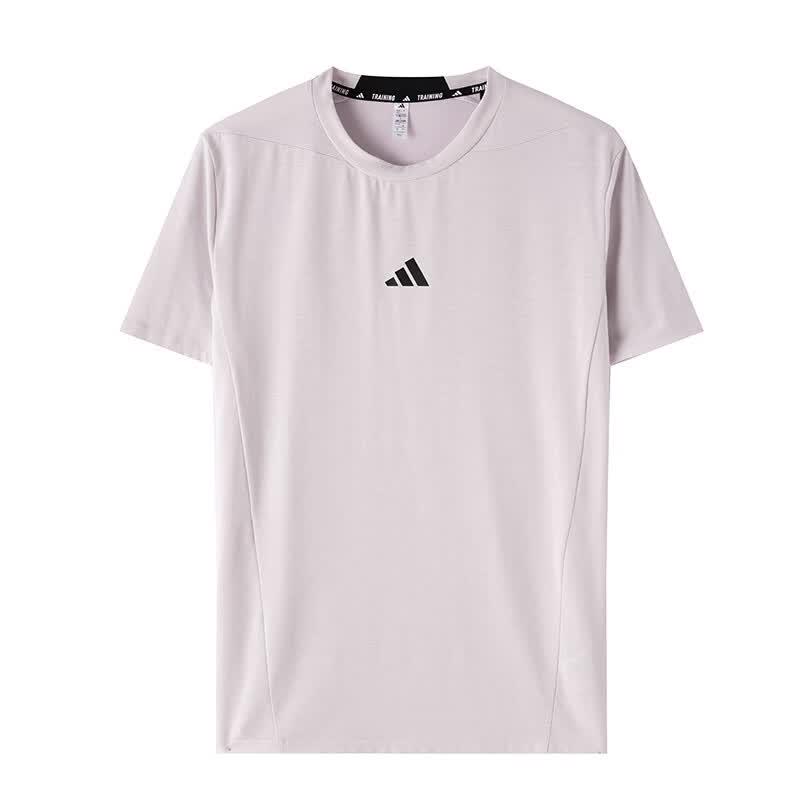 adidas Мужская летняя тренировочная футболка с коротким рукавом KA7296