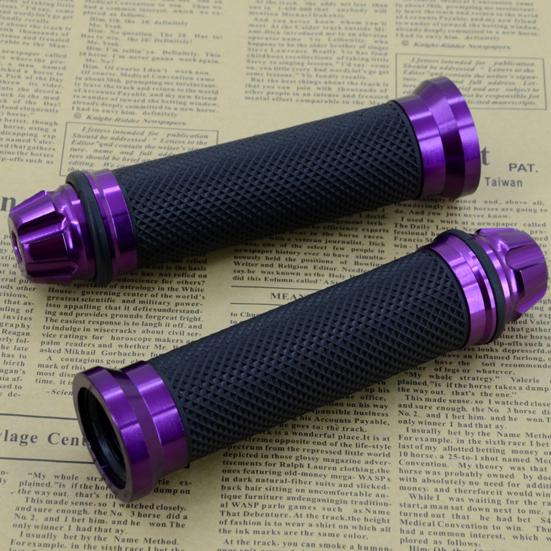 Handle Grips Lightweight Anti-skid Easy Installation Impact-resistant Handle Grips for Motorcycle