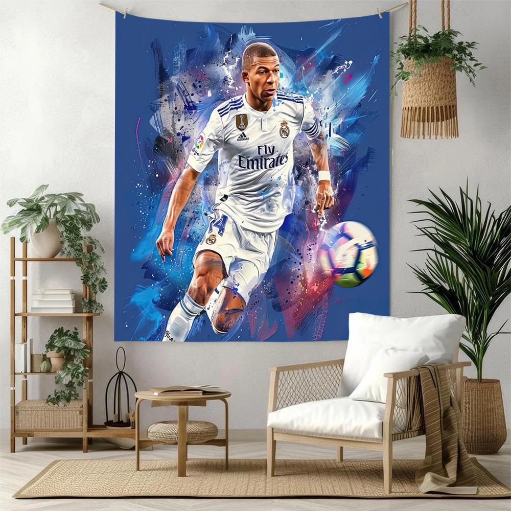 Mbapp'S Performance Wall Decor Tapestry Art For Pet Memorial Birthdaywedding Party Backdrop Family Gift
