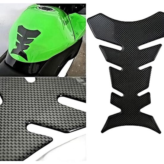 Прохладный углерод в форме рыбьей кости, волокно, мотоциклетный бак, накладка, наклейка, украшение автомобиля