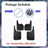 Для Toyota Hilux SW4 Fortuner AN10 AN20 AN30 AN50 2005 ~ 2014 передние и задние колеса брызговики брызговик автомобиля