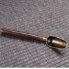 Vintage Tea Spoons Wood Chinese Kungfu Tea Scoop Shovel Wooden Scoop for Coffee Powder Spice Leaf Tea Spoon Accessories