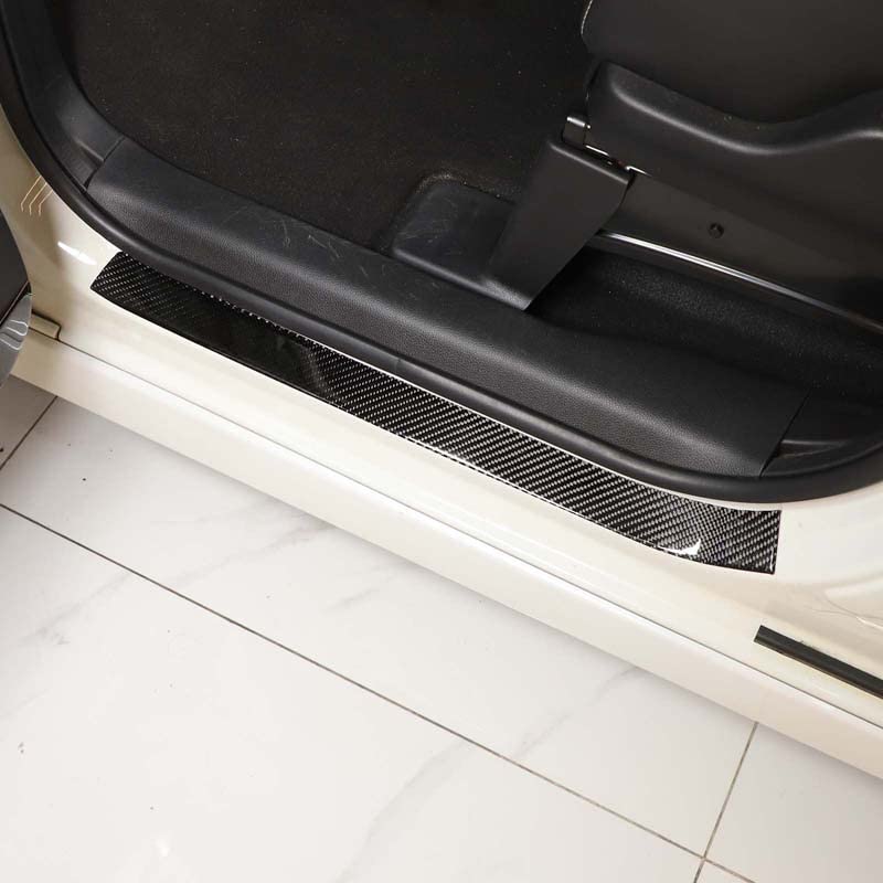 METYOUCAR Honda N-BOX 2017-2021JF3JF4 Эксклюзивная защита боковых подножек Боковой молдинг Боковая накладка на порог из углеродного волокна Роскошная защита атмосферы Scra