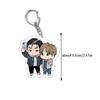 Корейский аниме-брелок Jinx из акрила, милый мультяшный брелок Joo Jaekyung Kim Dan, брелок для сумки, подвеска, украшение