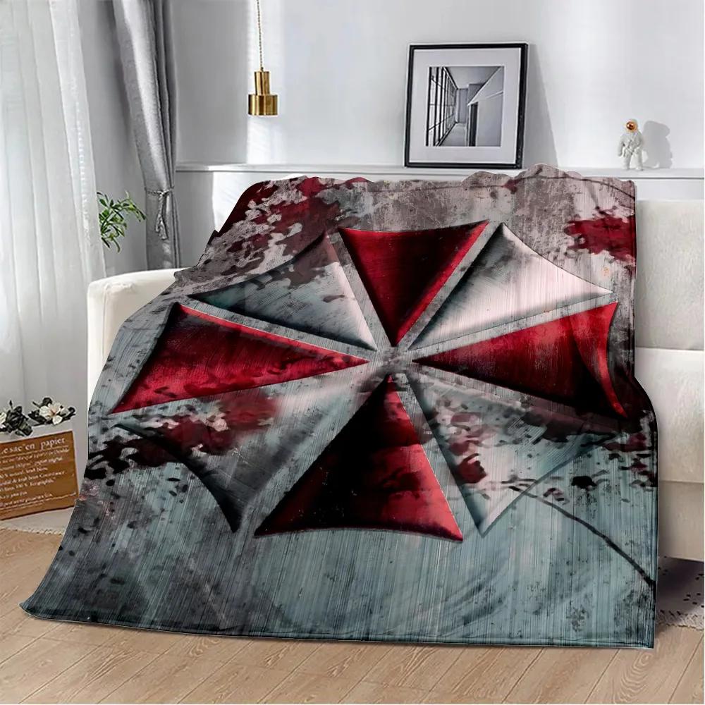 Корпорация Umbrella Печатное одеяло Одеяла для пикника Теплое одеяло Мягкое и удобное одеяло Для дома и путешествий Подарок на день рождения