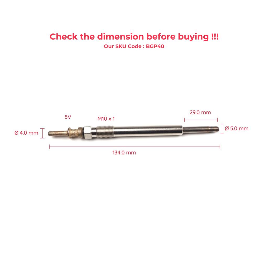 BROSS Автозапчасти BGP40 1 шт. Свечи накаливания нагревателя GX2135, 0 100 266 003, GE103 для BMW 7 серии 4.0-4.5 Доставка из Турции