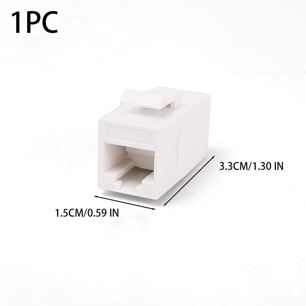Для RJ45 CAT6 Keystone Муфта Гнездо-Гнездо Вставка Прямая Муфта CAT6 Keystone Цветной Сетевой Прямой Соединитель