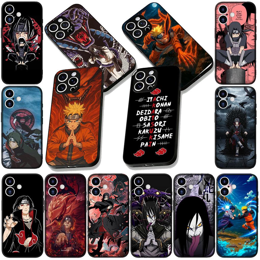 Чехол для телефона Orochimaru Uchiha Narutos Sasuke Itachi для Xiaomi Redmi Note 12 11 10 Pro 10A 10C 12C 14C A4 Note12 5G Мягкий чехол