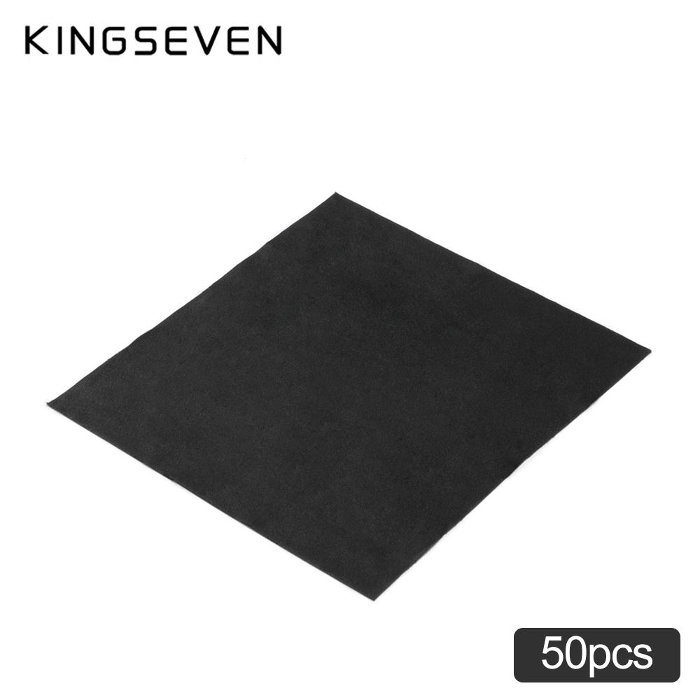 10/20/50pcs Black Glasses Cleaning Eyeglasses Large Size Cloth Economy Sunglasses Screen Microfiber Cleaner Eyewear Accessories