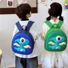 2024 New Cartoon Dinosaur Pvc Kindergarten School Bag For Girls Boys Blue Pink Green