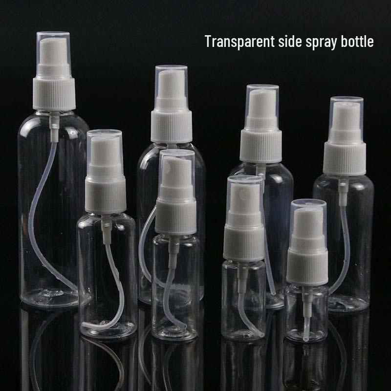 Cosmetic Fine Mist Spray Bottle - 30ml, 50ml, 100ml Plastic for Liquids & Alcohol