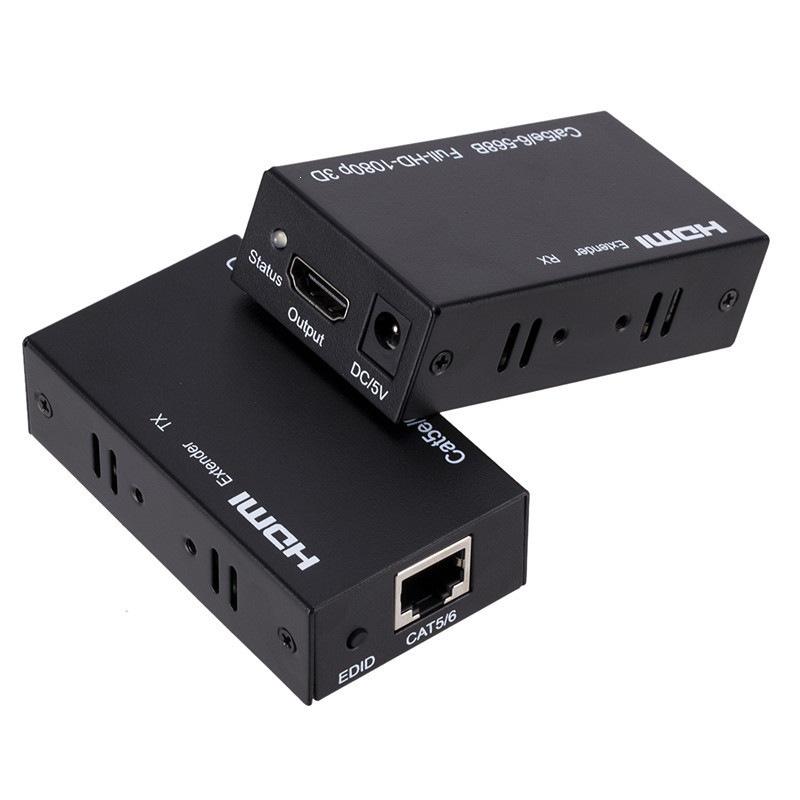 60-метровый HDMI-удлинитель до RJ45 - Высококачественный HDMI-удлинитель сигнала по одному сетевому кабелю