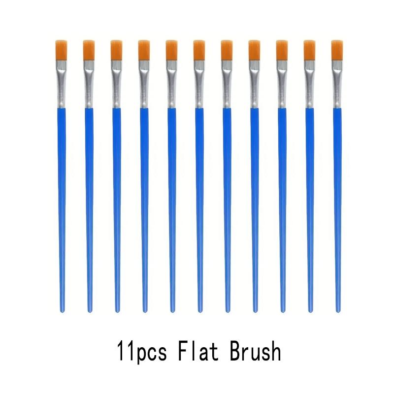 11 шт. Кисти для рисования для рисования ручного искусства и ремесла для художественного многофункционального крючкового оборудования для рисования
