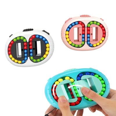 Красочные бобы спиннер для пальцев многофункциональная игрушка для вращения пальцами снятие стресса инструмент для декомпрессии для детей и взрослых