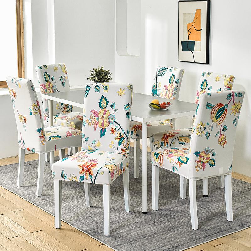 Чехол на стул для столовой, эластичный чехол на стул для столовой, чехол на сиденье Parsons, эластичный чехол на стул для столовой, кухни, 1/2/4/6 шт.