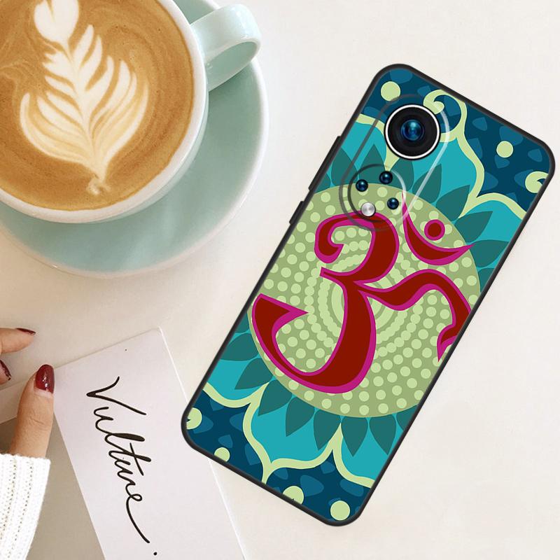 Символ Аум Ом Намасте Дзен Йога Для Honor Magic 8 Pro 7 6 5 Lite Чехол Для Honor 400 200 50 70 90 X8c X9a X9b X9c X9d Win RT
