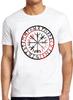 Вегвизир Викинг Кельтский Компас Крутой Подарок Футболка T Shirt M223