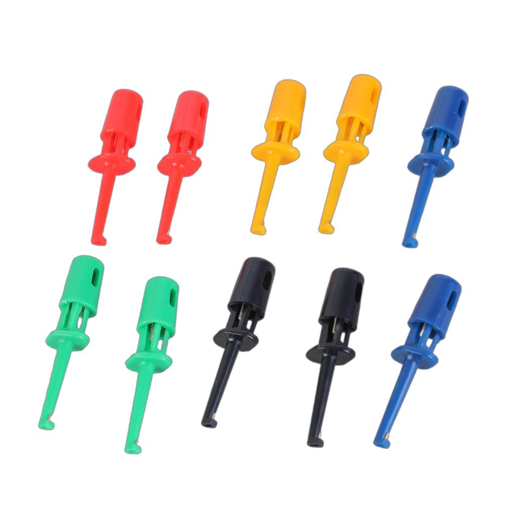 Pack of 10 High Sensitivity Test Hook For Precise Connection Suitable for Various Instrument and Testing Needs