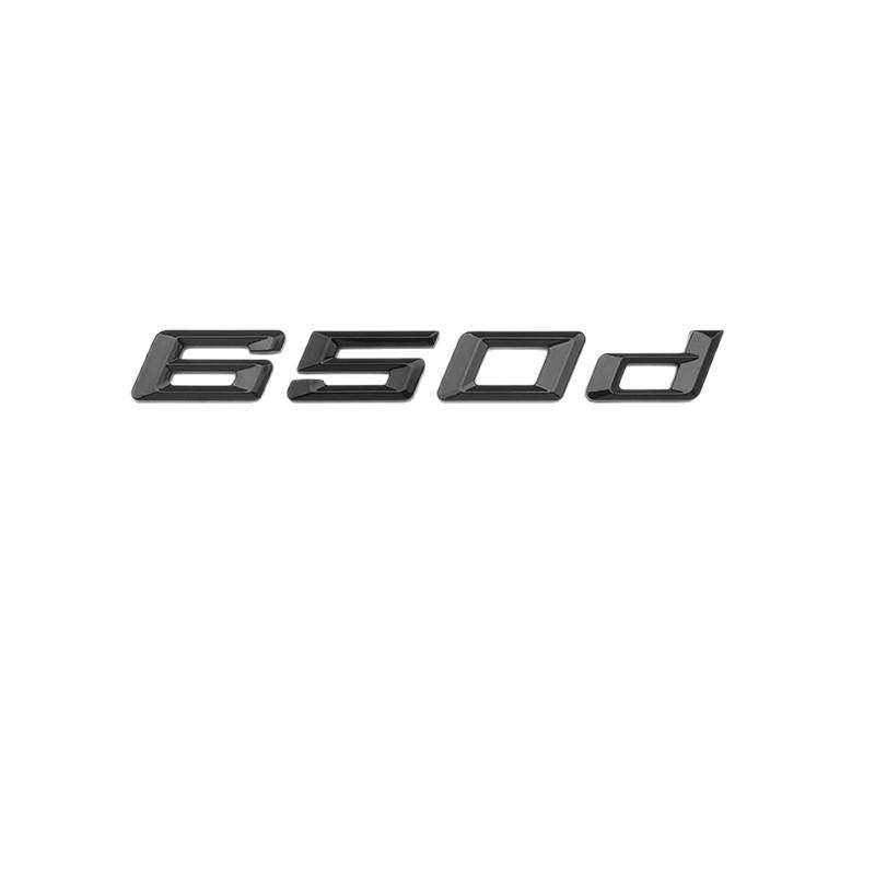 BMW 6 серии GT 630i/640i/640d/650d Задний значок на багажник Модифицированная наклейка на багажник