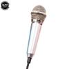 Mini Portable 3.5mm Stereo Studio Mic KTV Karaoke Microphone For Smart Phone Laptop PC Desktop Handheld Audio Microphone