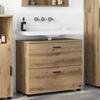 Bathroom Cabinet with Storage Artisan Oak 76.5 x 35 x 64 cm