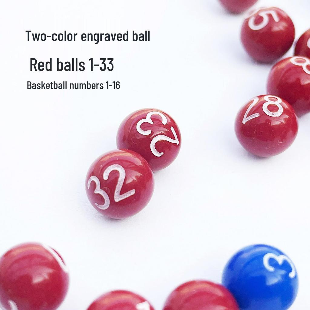 Прочный селектор номеров лотереи с выгравированными шарами, устойчивыми к выцветанию, для лотереи благосостояния, Da Le Tou и «Двойной шар»