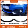 Совместимо с BMW 1 серии F20 2015-2019 годов: Спортивный передний сплиттер губы в стиле MP