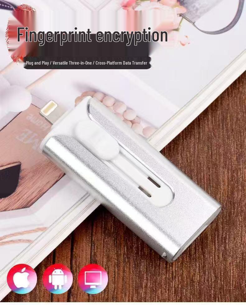 Многофункциональный OTG USB-накопитель 4-в-1 для телефонов Apple - Доступен в версиях 64 ГБ и 32 ГБ