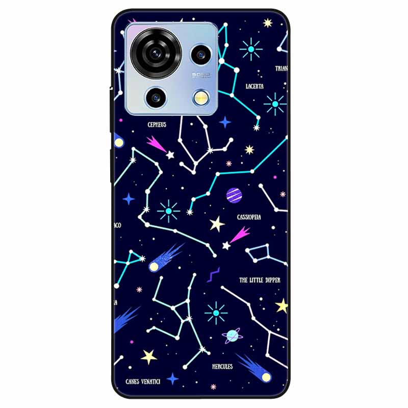 Чехол для ZTE Blade V50 Vita, Защитный чехол для телефона, Ударопрочный ТПУ, Мягкий силикон, Fundas для ZTE Blade V50 Vita V50Vita 6.75, Роскошный Астронавт