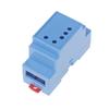 1PC DIN Rail PLC Junction Box Plastic Electronics Box Project Case 4Colors 88x37x59mm 35-Rail Mounting Instrument Housing