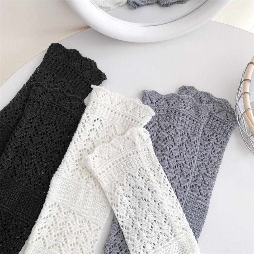 Lolita JK Calf Long Socks Leg Warmers Knit Knee High Socks Trendy Mid-tube Stocking Women