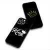 for Apple iPhone 17 16 15 11 Pro XS Max XR 6 7 8 Plus + SE 2020 5 16E Phone Cover Case Queen King Princess
