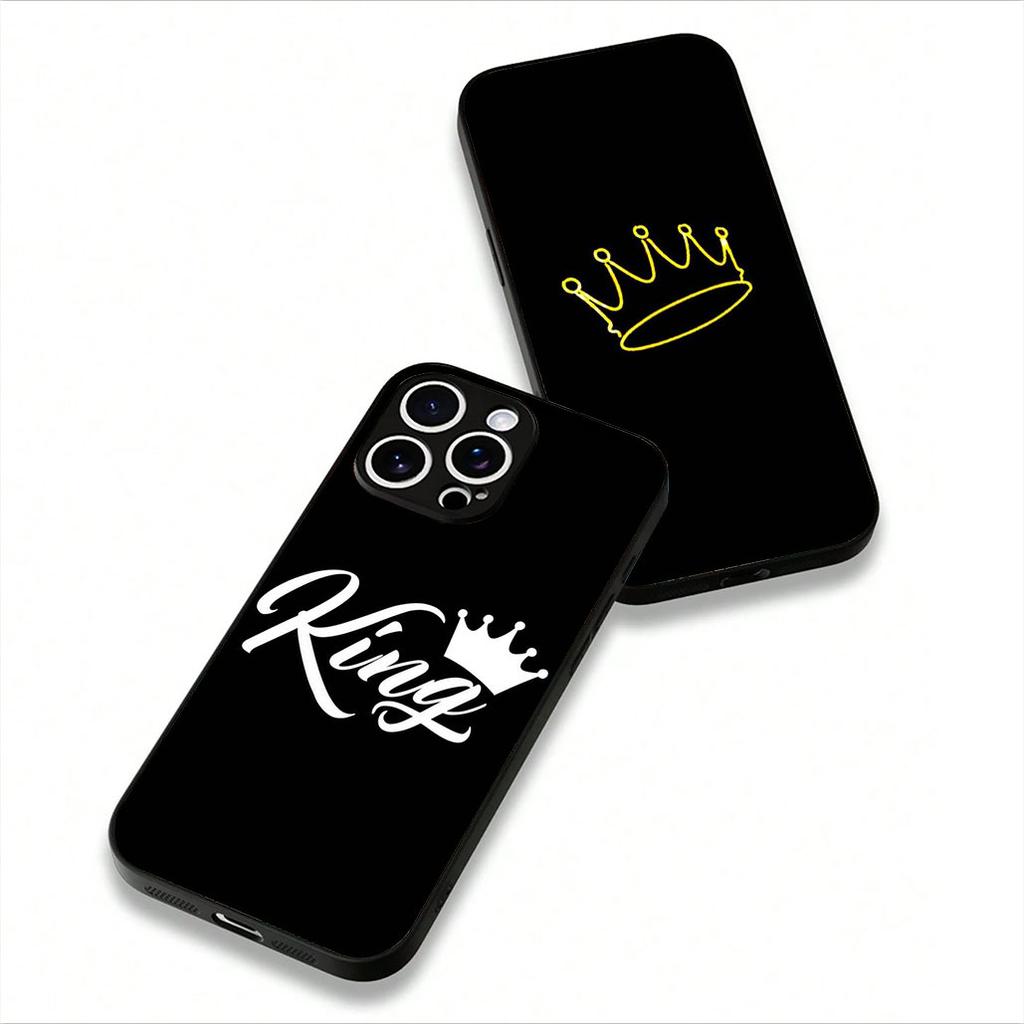 for Apple iPhone 17 16 15 11 Pro XS Max XR 6 7 8 Plus + SE 2020 5 16E Phone Cover Case Queen King Princess